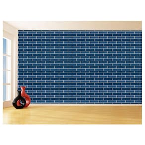 Papel De Parede 3D Tijolo Sala Tijolinho Vista 3,5M Xbr34