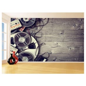 Papel De Parede 3D Arte Rolos Fitas Filme Múscia 3,5M Tra61