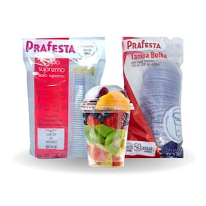 Copo Supremo Prafesta 150ml - Tampa sem Furo - Embanet