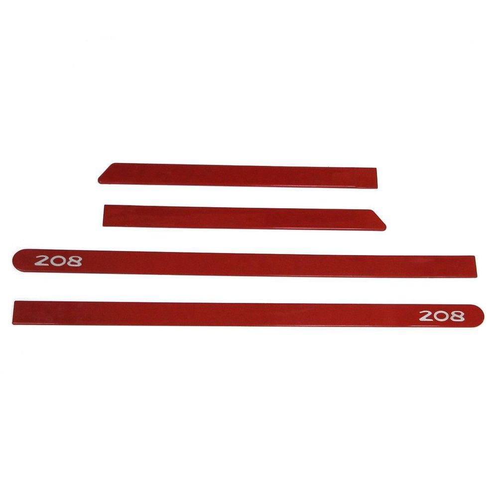 Jogo De Friso Lateral Pintado Rouge Aden 208