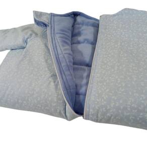 Saco De Dormir Inverno Bebê Manga Longa Dupla Face M