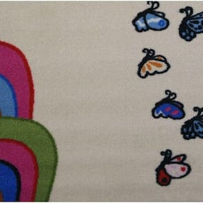 Tapete Pucca 100x150 01 infantil borboleta