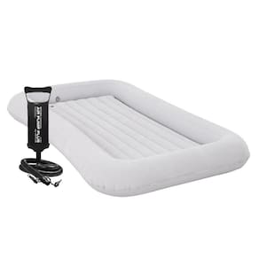 Colchão Inflável Cama Infantil Cool Night Aveludado com Bomba Manual Vg Plus