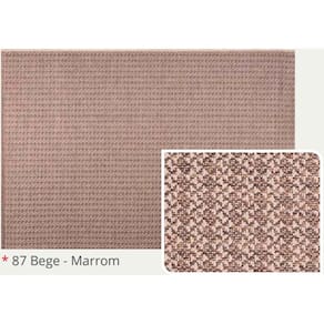 Tapete Buzios 200x300 areia 87 bege marrom