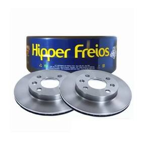 Disco de Freio Ventilado S/Cubo Clio Kangoo Megane Par HF572