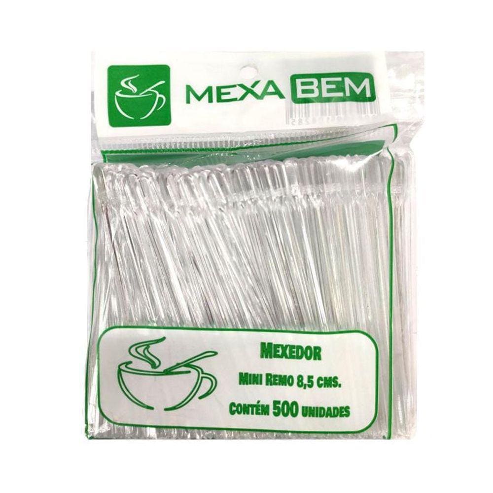 5000 Mexedor 8,5 Cm Tipo Mini Remo Café Chá Mexa Bem 10X500