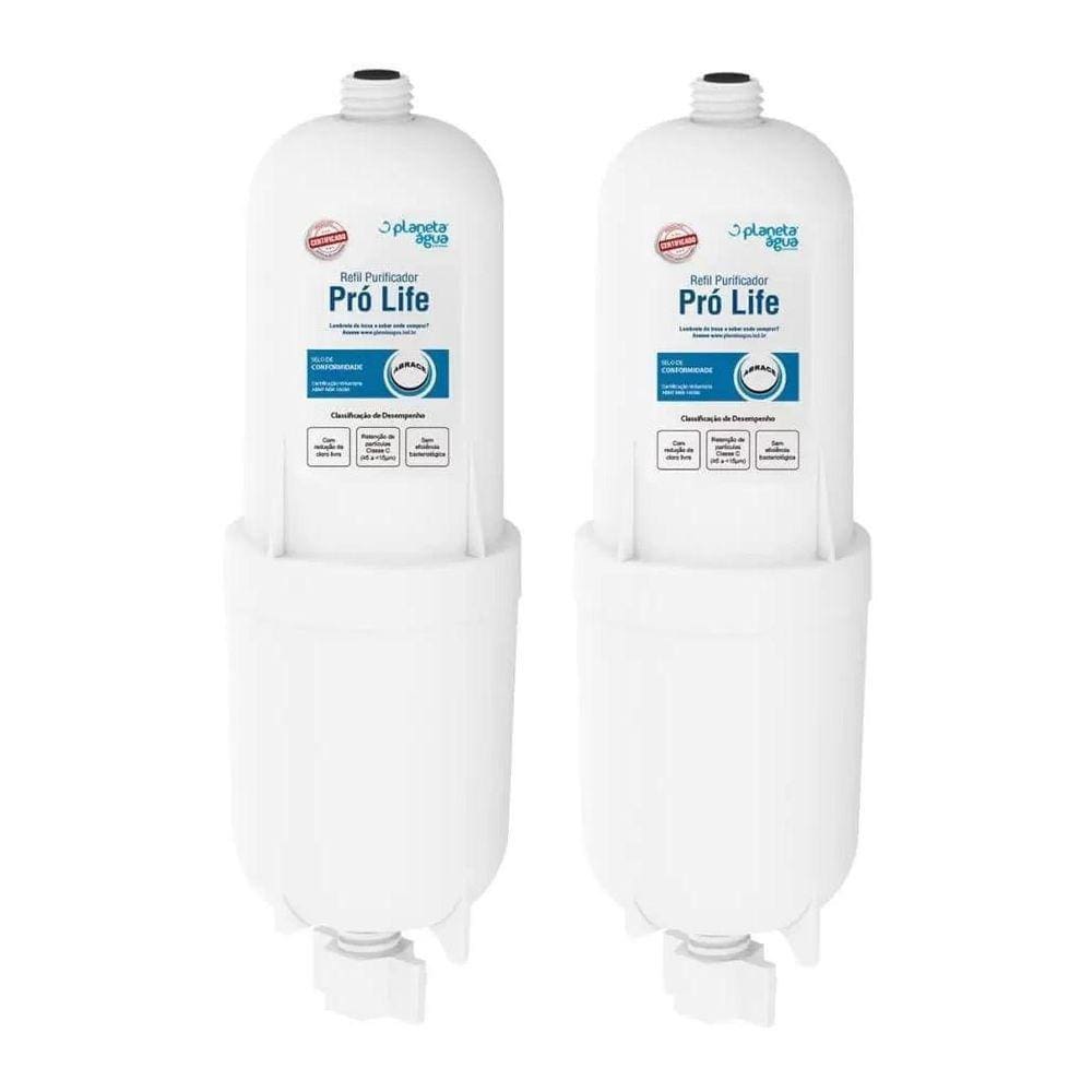 Kit 2 Refil Filtro Pró Life Purificador De Água Soft Everest