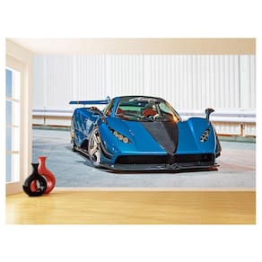 Papel De Parede Carro Pagani Zonda Huayra Rua 3,5M Car340