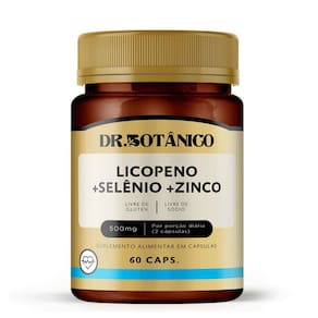 Licopeno + Zinco + Selenio 500Mg 60 Capsulas Dr Botanico