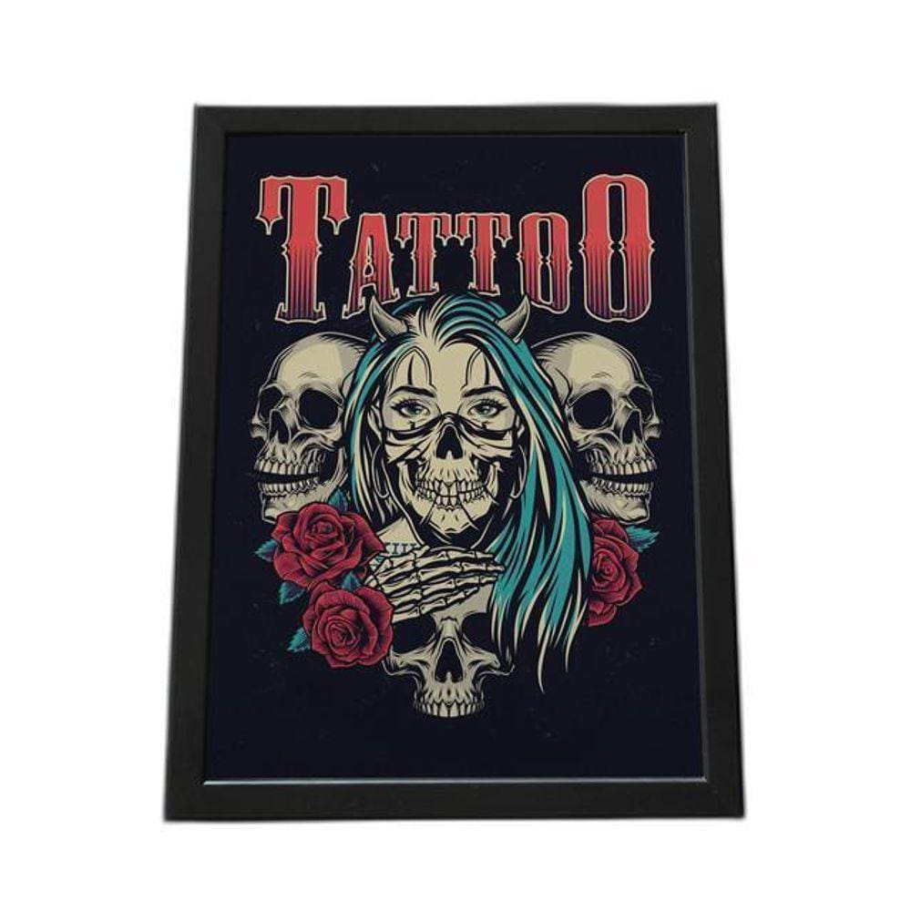 Quadro Com Moldura Tatto