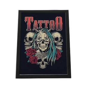 Quadro Com Moldura Tatto