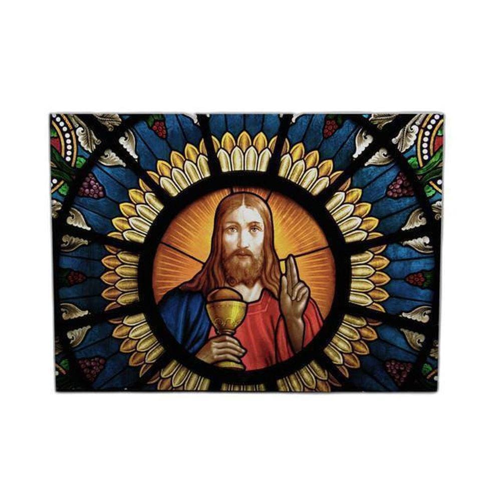 Quadro Placa Decorativa Religião Cristã 084 Religiao-084-M2