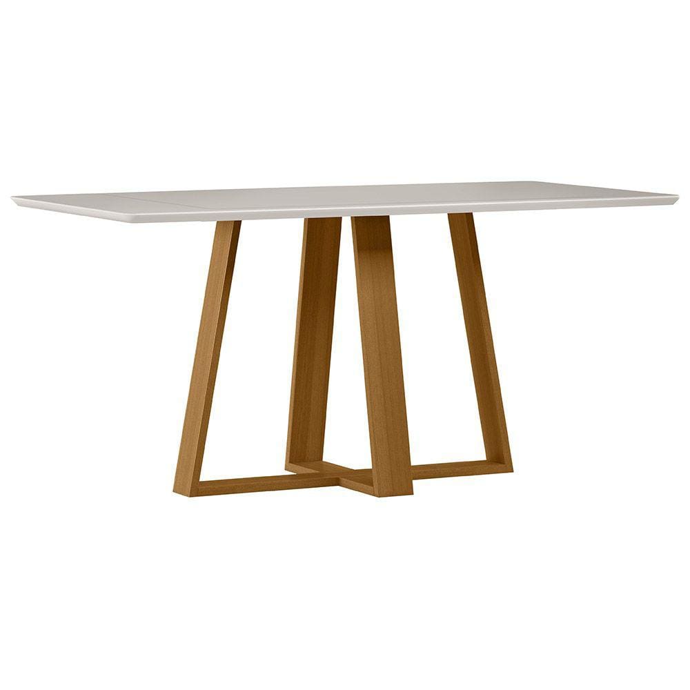 Mesa Lectus 170x90cm - Ypê/Off White