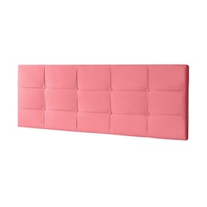 Cabeceira Painel King 1,95m Roma Suede Rosa - Pallazio
