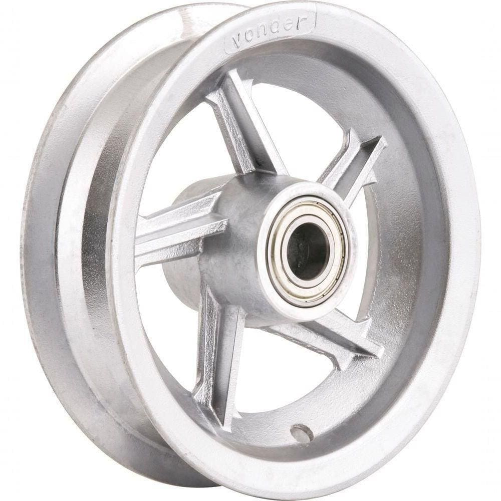 Aro Alumínio 3,50X8 200Kg Rolamento Esfera Eixo 25Mm