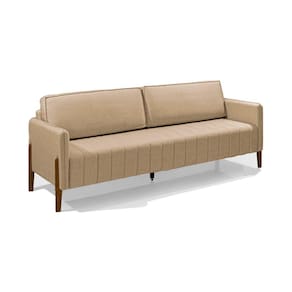 Sofá 4 Lugares Painita 204 Cm Konfort King Bege