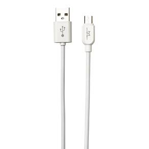 Cabo Usb Para Micro Usb Maketech 1Mt Branco Sy-03