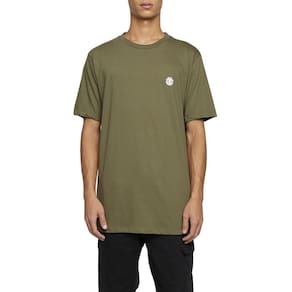 Camiseta Element Basic Crew Color WT24 Masculina Verde