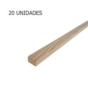 20 Ripas/Sarrafos de 2x3x30 cm Madeira de Pinus