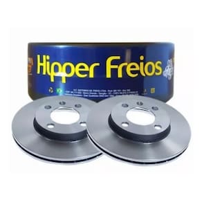 Disco de Freio Ventilado S/Cubo Gol Ibiza Santana Par HF02A