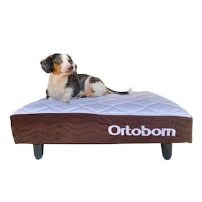 Mini Base Pet Camurça Marrom(13X80X60)