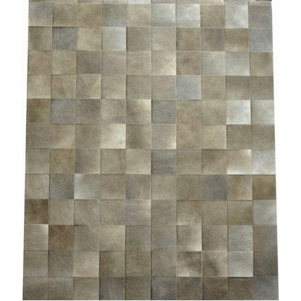 Tapete Couro 140x200 20-A gris Bege