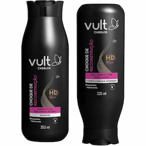 Kit Vult Shampoo e Condicionador Choque de Reconstrução