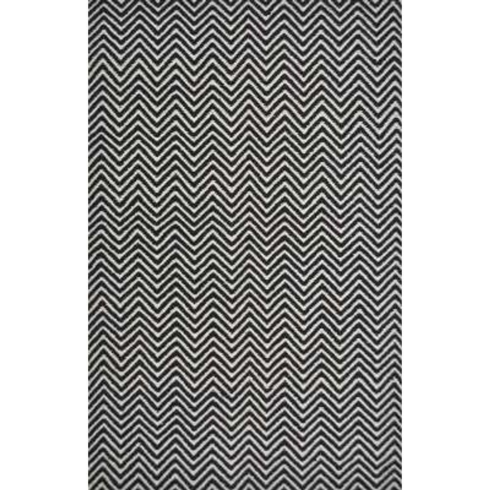 Tapete Kilim Cotton 150x200 CK01 Black White