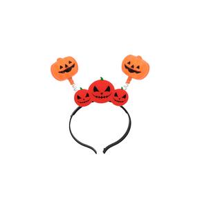 Kit 10 Tiara Arco de Haloween Abobora Assutadora com Luz