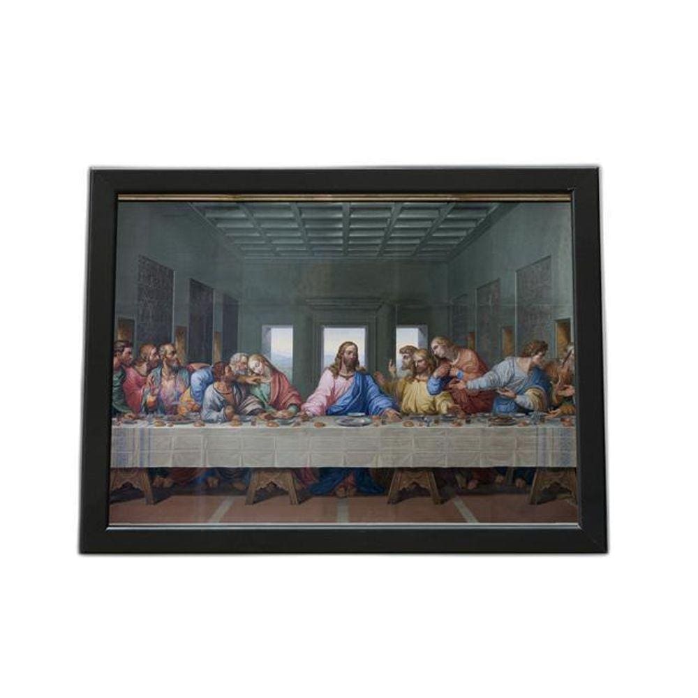Quadro Com Moldura Ultima Ceia 01 H Ultima-Ceia-01-H-M1