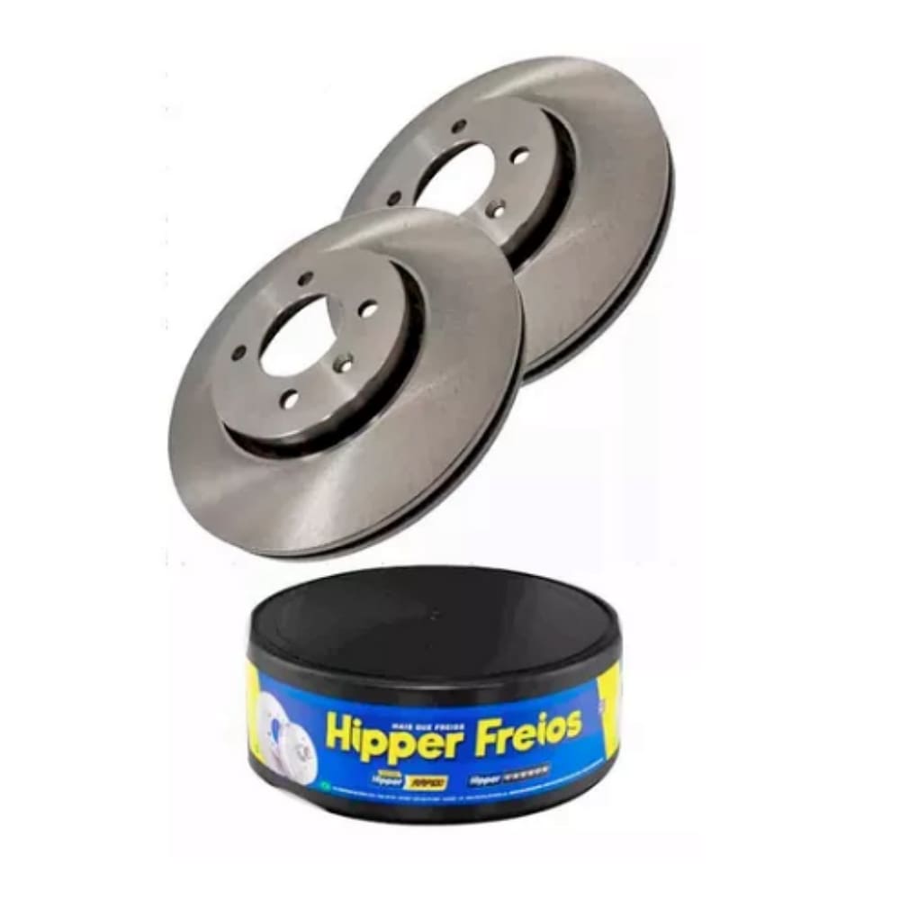 Disco de Freio Ventilado S/Cubo Gol Voyage ARO14 Par HF87A