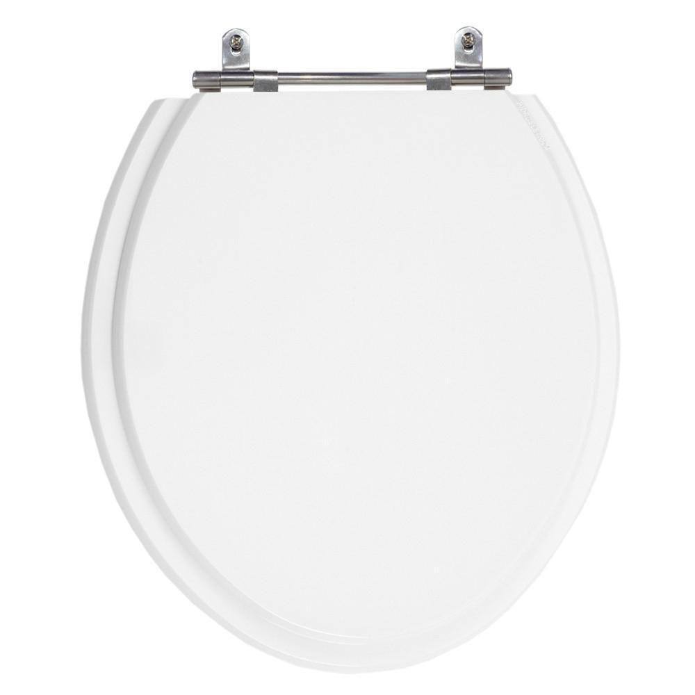 Assento Poliéster Laminado Parati Branco Tampa Vaso Logasa