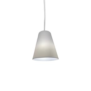 Luminária Pendente Acrílico Colorido Cone 20 cm