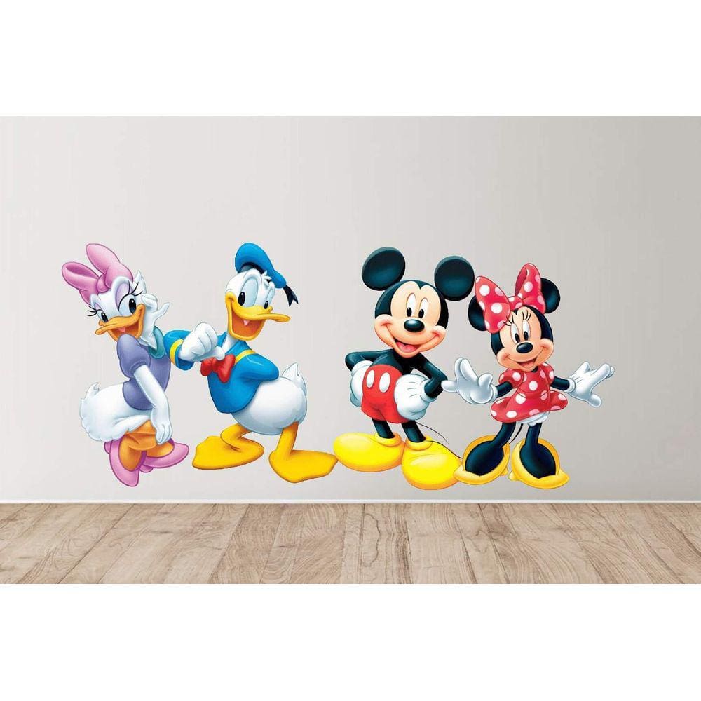 Adesivo De Parede Amigos Do Mickey