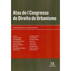 Atas do I Congresso de Direito do Urbanismo - 01Ed/19