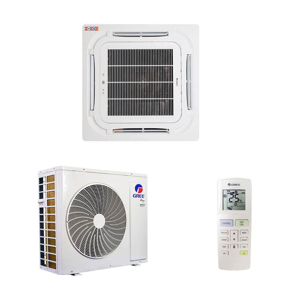 Ar condicionado Split Inverter Cassete Gree G-Prime Compact 36.000 Btus R32 Frio 220v