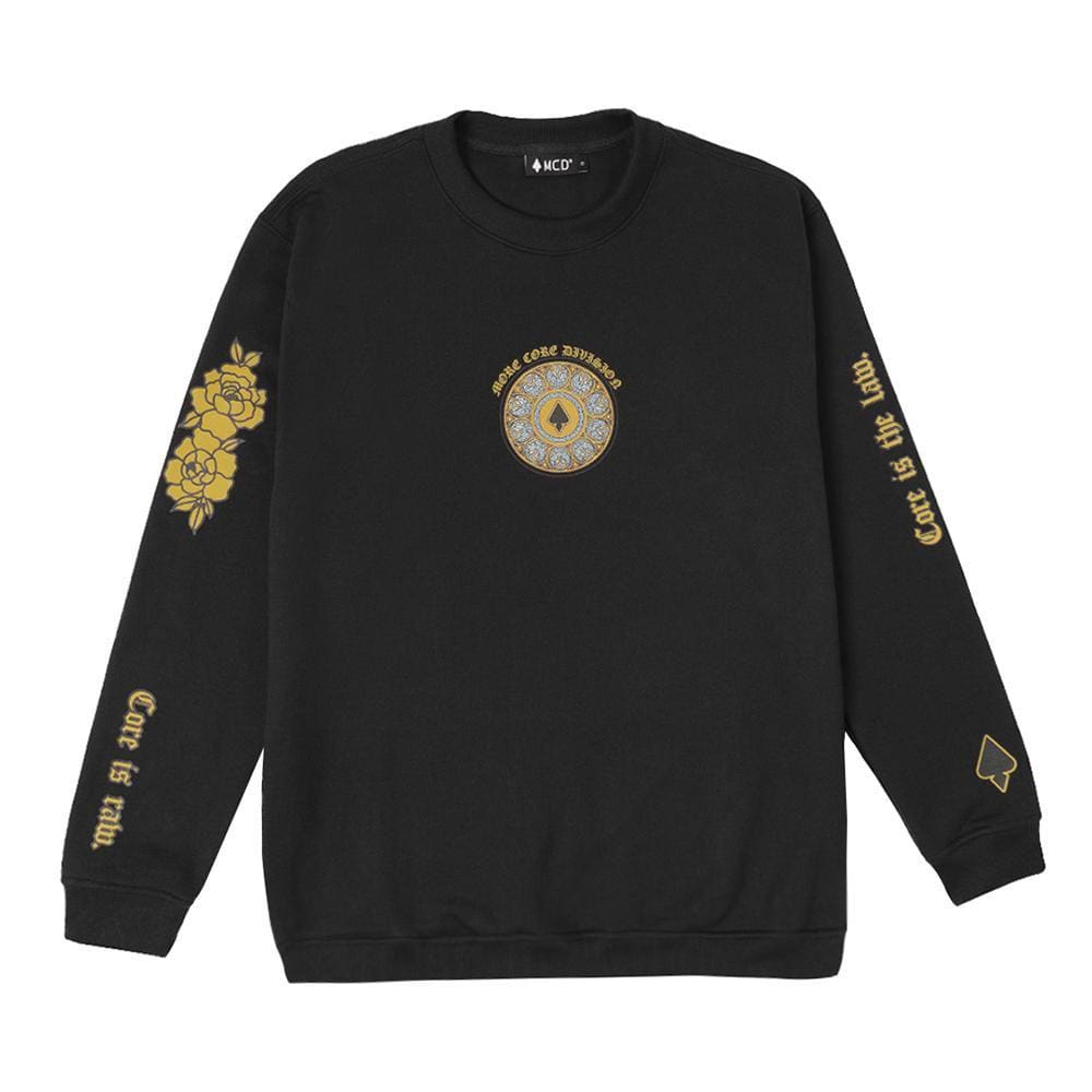 Moletom MCD Careca Santa Vitral WT24 Masculino Preto