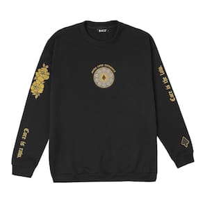 Moletom MCD Careca Santa Vitral WT24 Masculino Preto