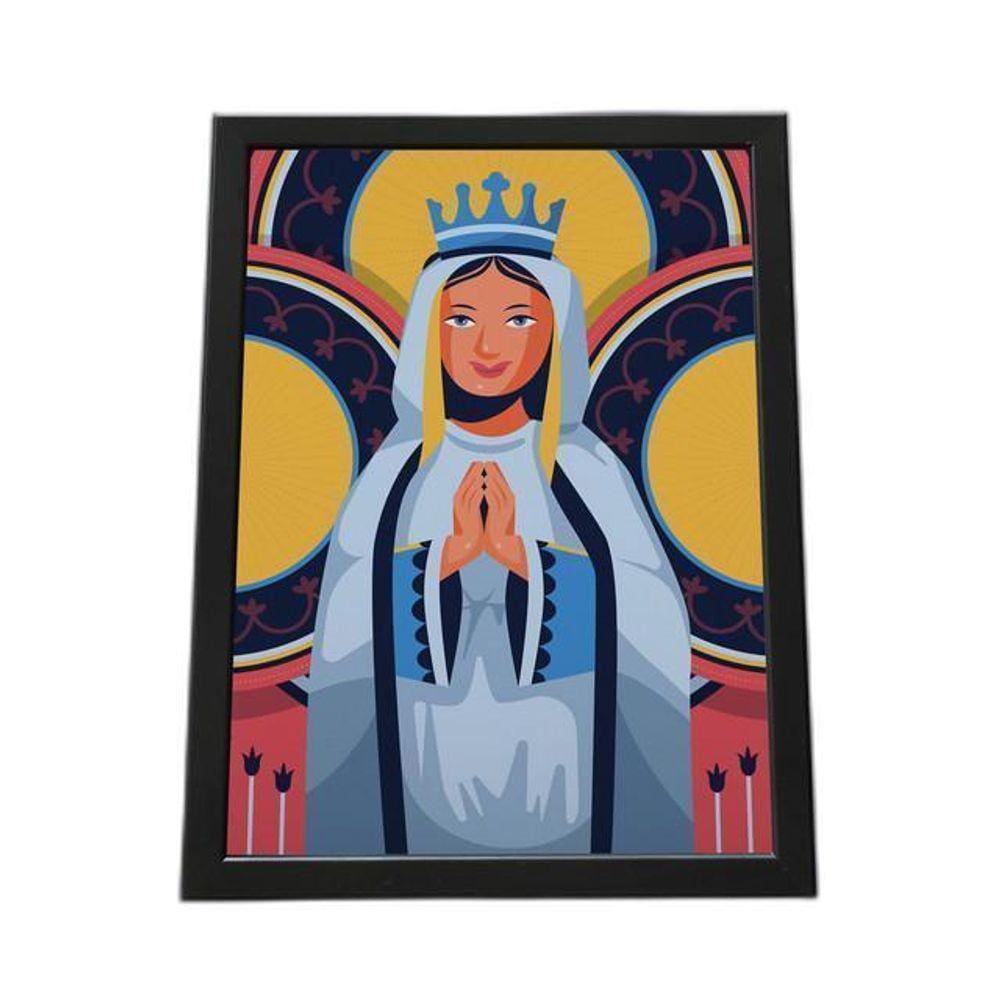 Quadro Com Moldura Religião Cristã 028 Religiao-028-M1