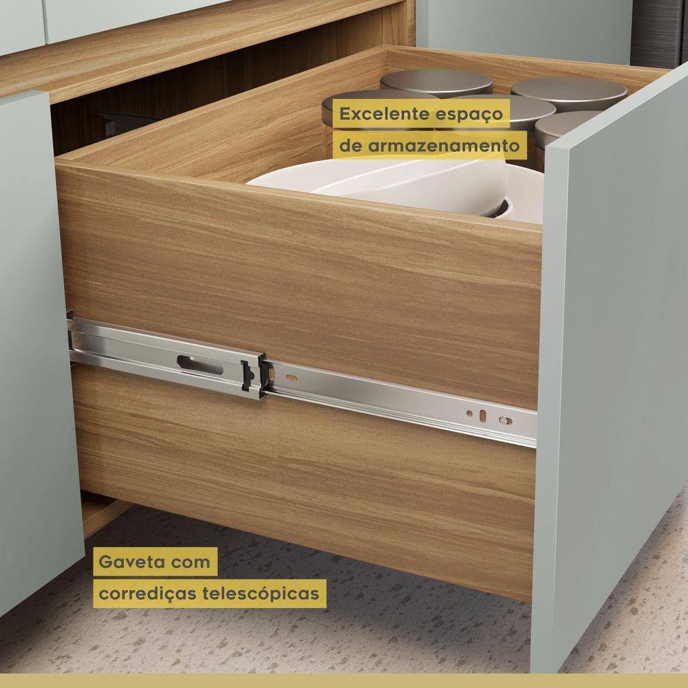 チェスト Cozinha Millena 5 Peças 100% Mdf Yescasa | Casas Bahia