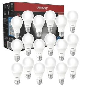 Kit 18 Lâmpadas Led Pera E27 7W 6500K Avant Bivolt - Branca