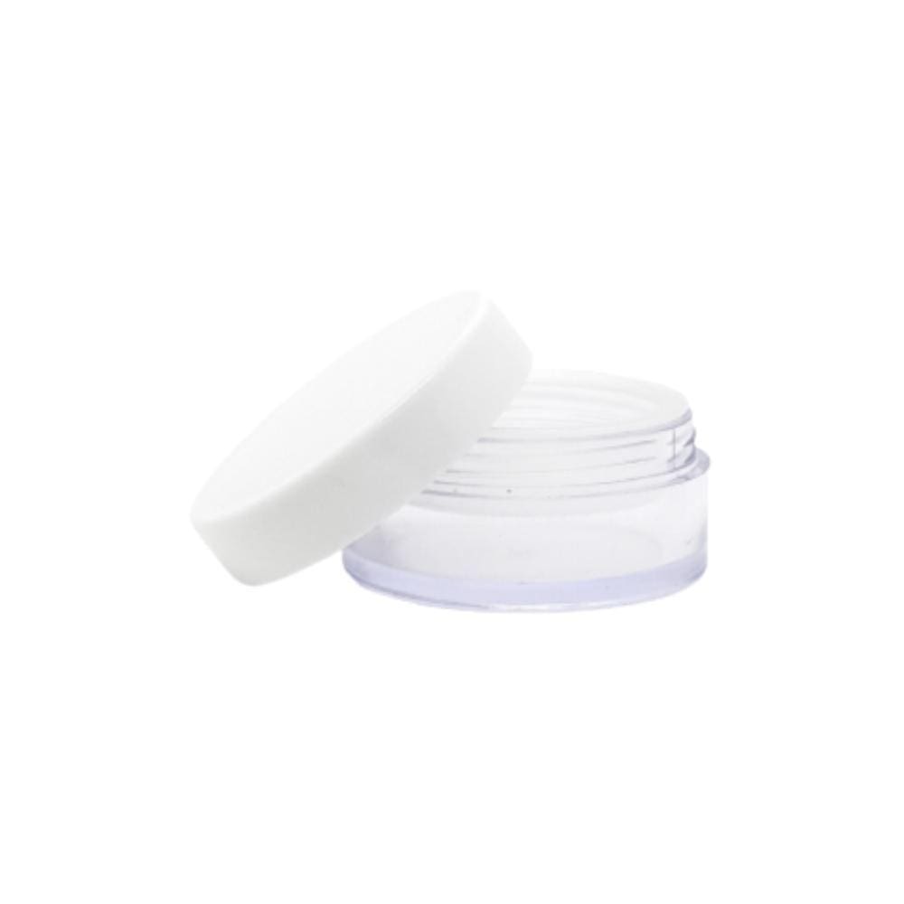 Potes para Cosméticos Transparentes - Kit com 2 unidades