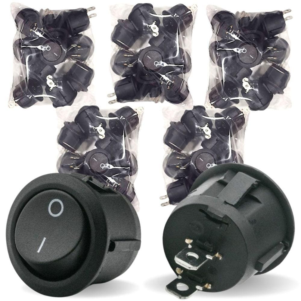 Kit 50 Chaves Tic-Tac Redonda