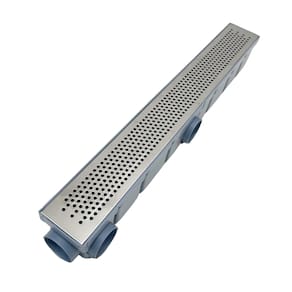 Ralo Faz Ângulo 90 Graus Inox Polido Perfurado 6x50 CZ