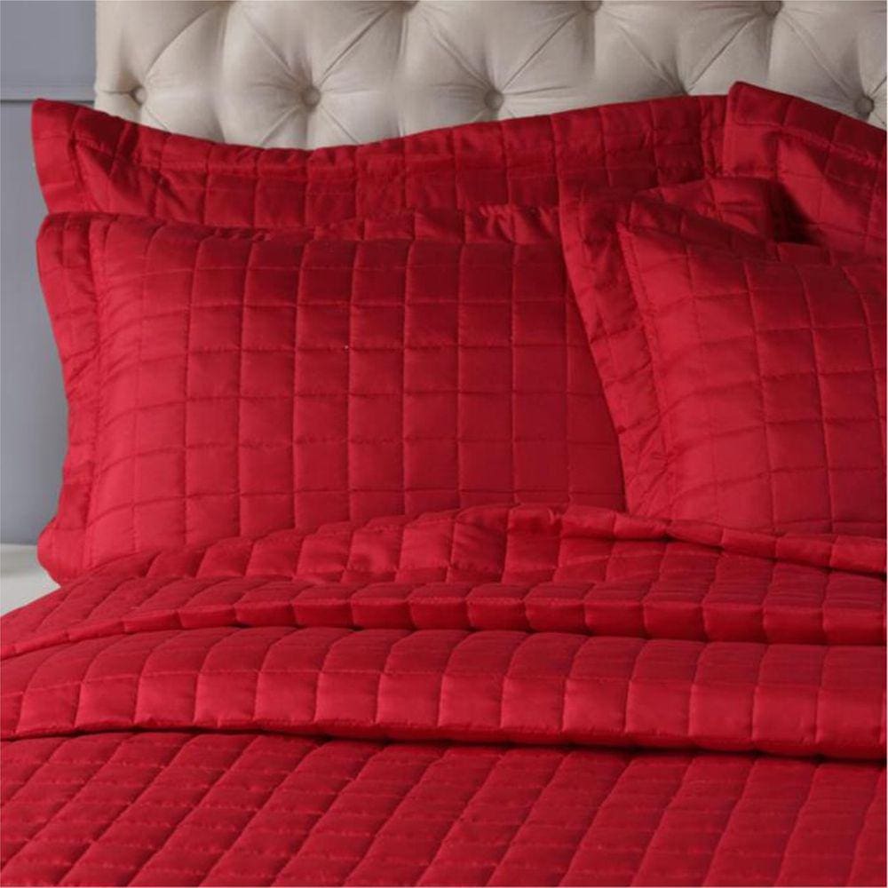 Kit Cobre Leito Dupla Face Micro Percal 200 Fios Solteiro Com Porta Travesseiro