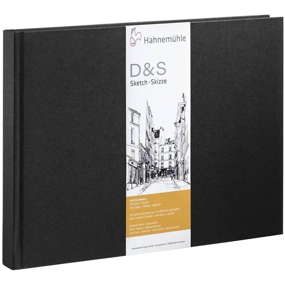 Sketchbook A5 Preto Hahnemuhle