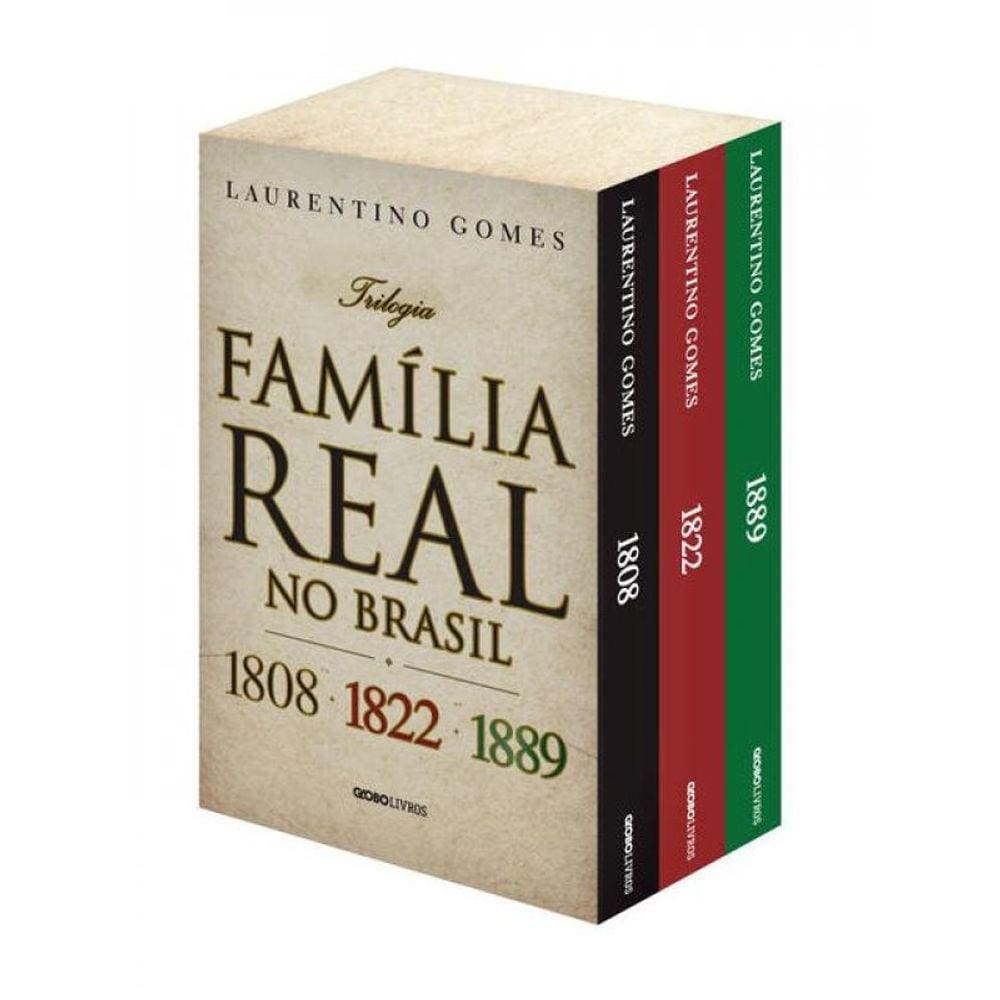 Box Trilogia Família Real No Brasil