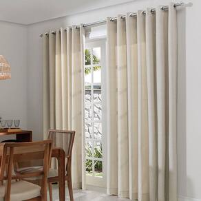 Cortina Decotherm C/ Blackout - Napoles - 2,60m x 2,30m - P/ Varão - Dohler