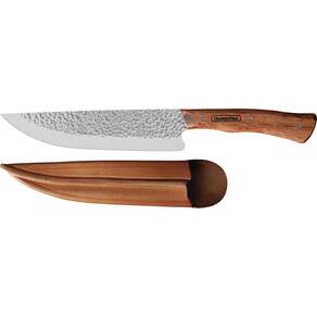 Faca Para Carne Tramontina Aço Inox Com Bainha Nômade 8