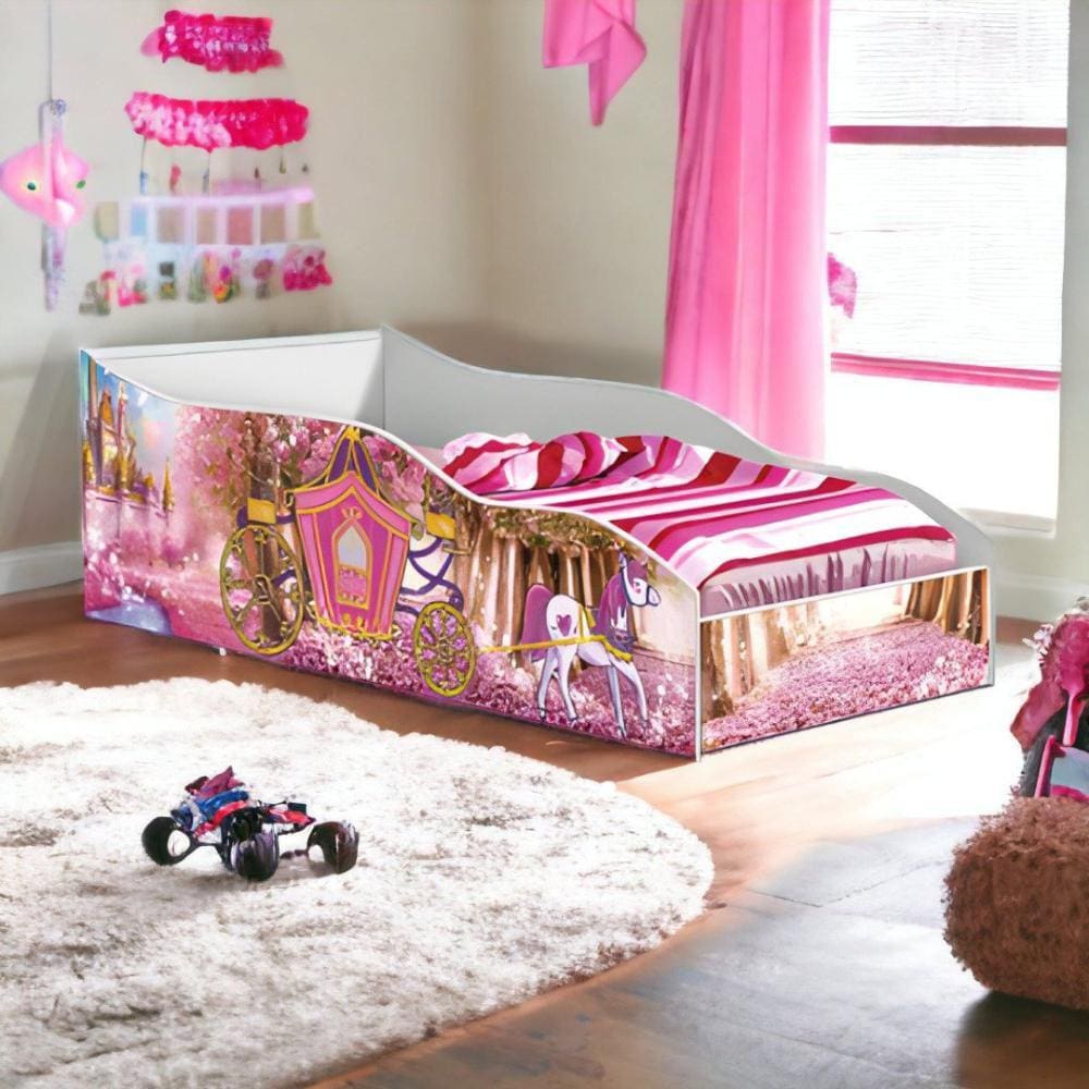 Cama Racer Juvenil Carrossel Gabrielli